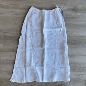 Linen Maxi Skirt by FOR MAISEY